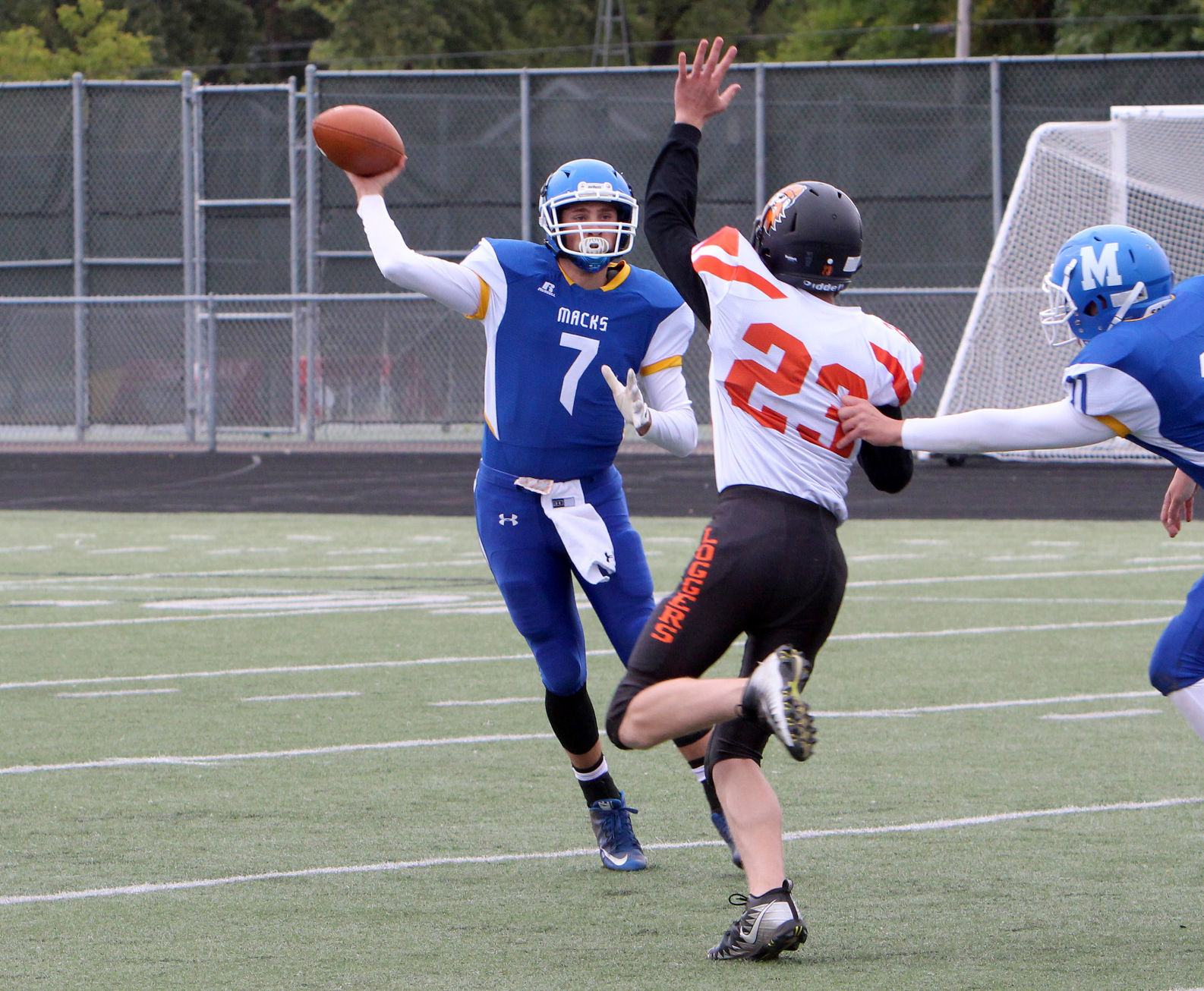 Phillips at McDonell football 9-29-18